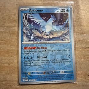 Pokémon Articuno Card - Vivid Voltage - 144/185 - Holo Rare - NM